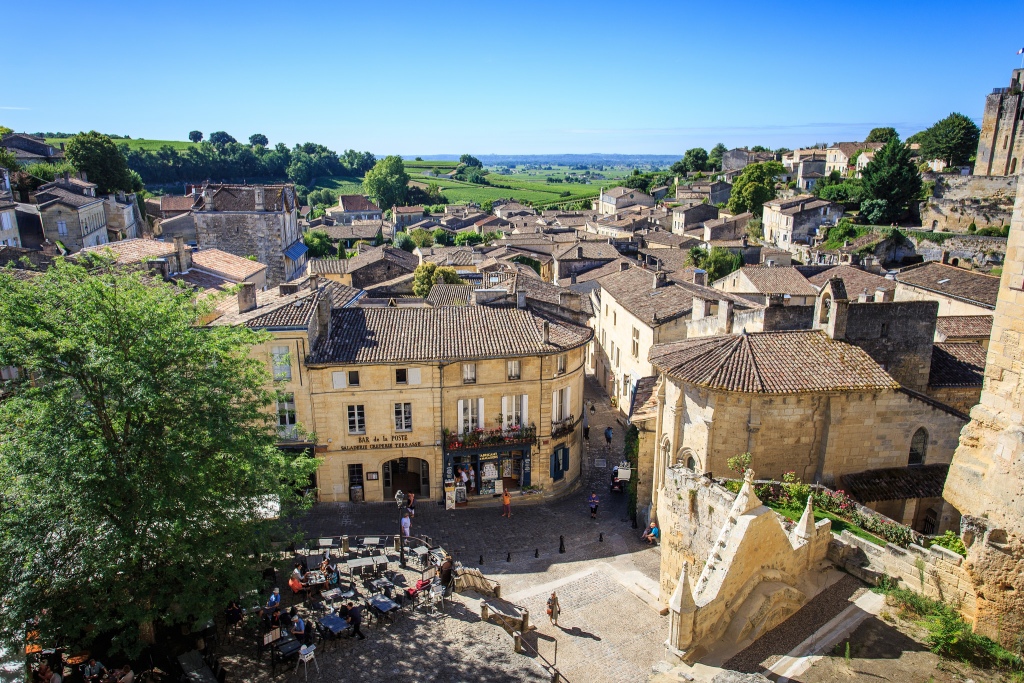 Square in Saint Emilion