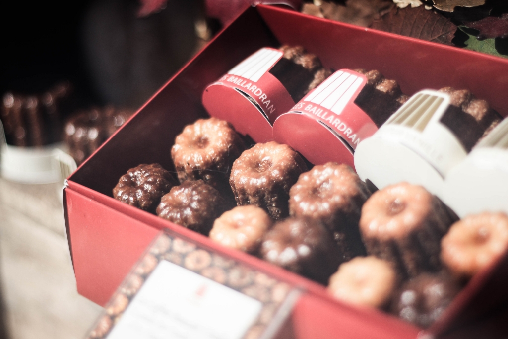 Bordeaux caneles sweet gastronomy