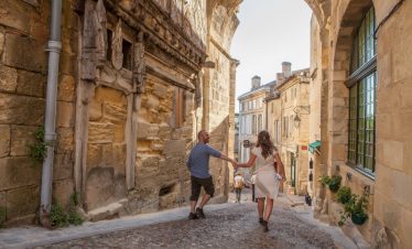 Couple in St Emilion