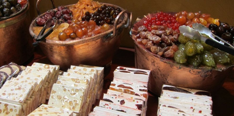 Nougat and candied fruit, foodies in Provence