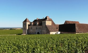 The clos de vougeot estate in Burgundy