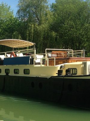 River barge cruise Burgundy France