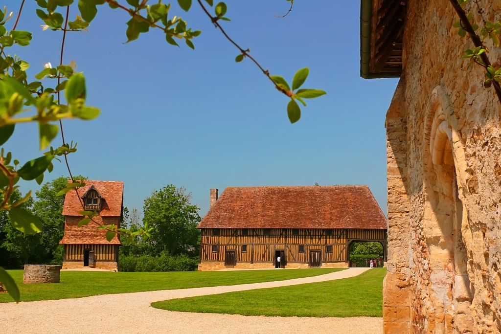 Historic Crevecoeur in Pays d'Auge Normandy