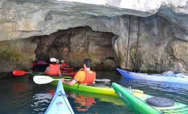 Canoeing explorations Verdon