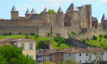 Carcassonne cite Cathar castle