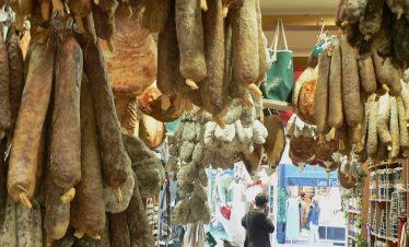 Home made Basque charcuteries