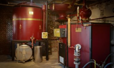 New alambic at Domaine Dupont