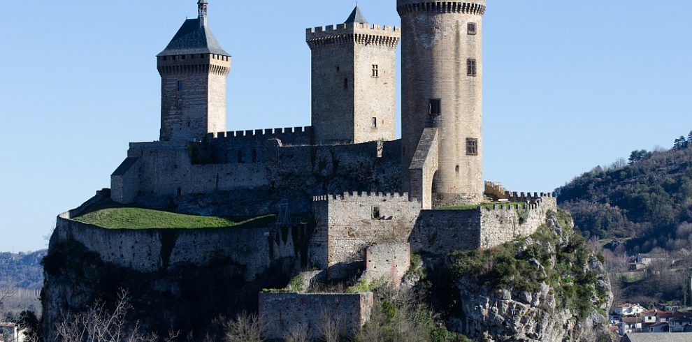 Chateau de Foix in Ariege