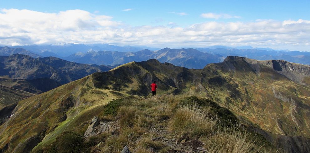 Hiking on an active break in the Pyrenees