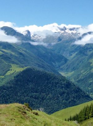 Hiking on active holiday in Pyrenees