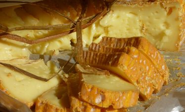 Livarot cheese from Calvados Normandy