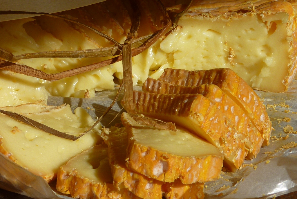 Livarot cheese from Calvados Normandy