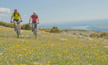 Mountain biking in the Verdon area