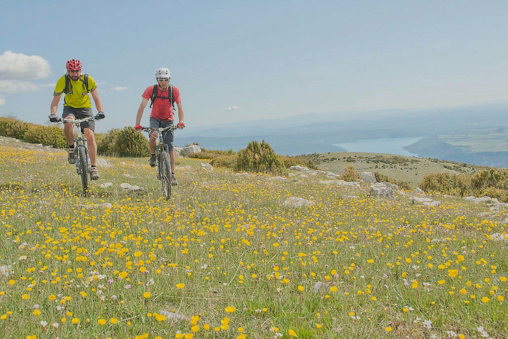 Mountain biking in the Verdon area