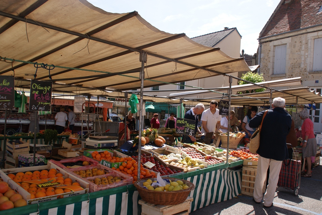 Market in Normandy