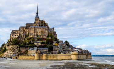 Mont Saint Michel on in Normandy