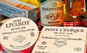 Normandy gastronomic delicacies