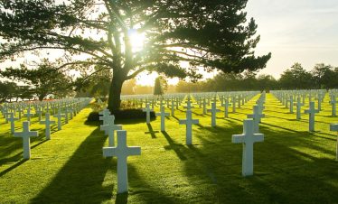 Omaha Beach cemetery