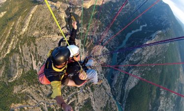Paragliding experience Verdon