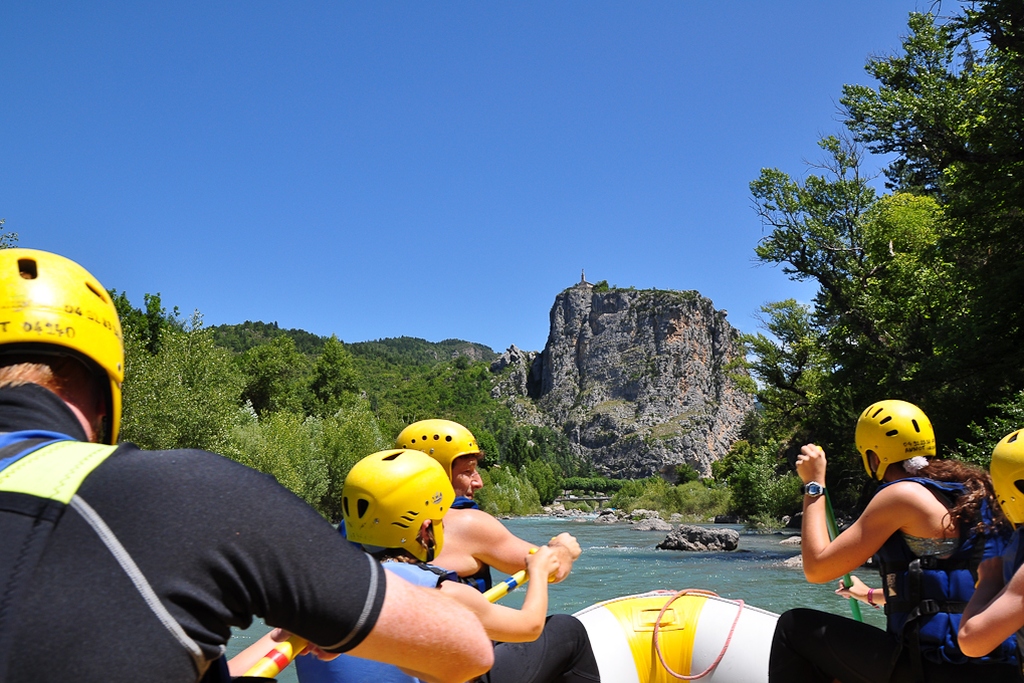 Rafting on the Verdon river