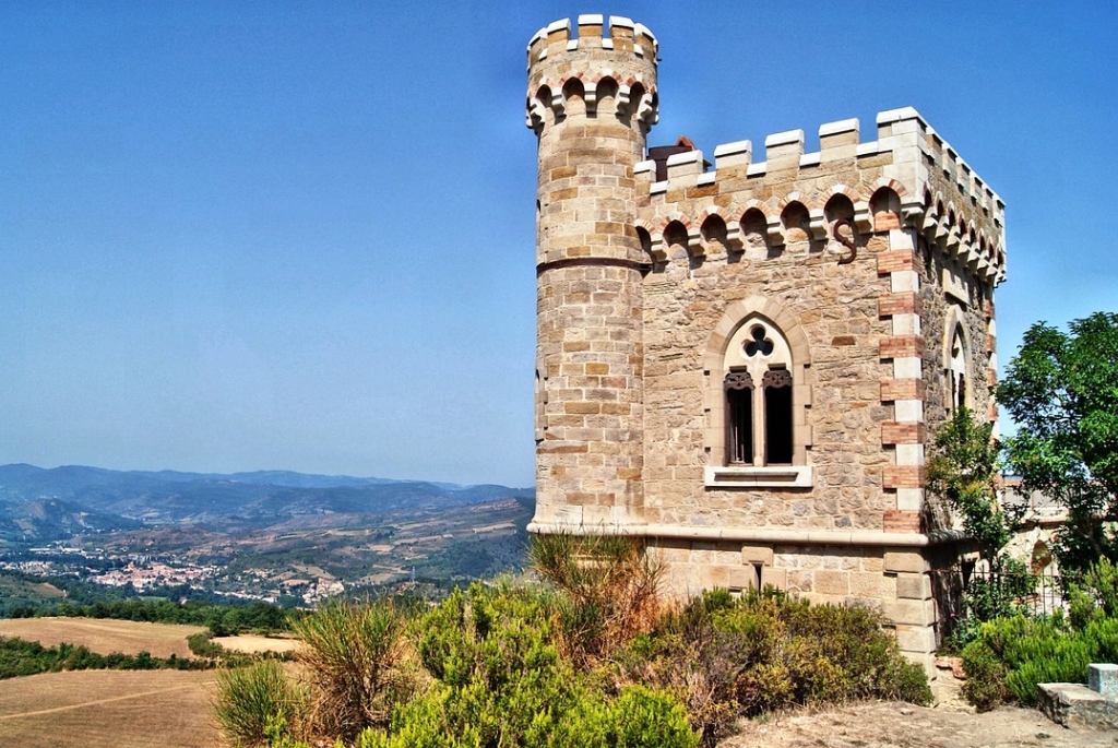 Rennes le chateau castle tower