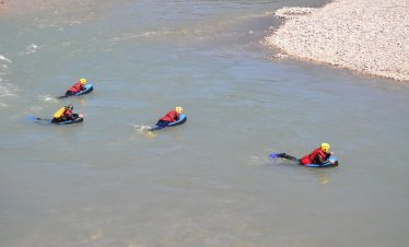 Riverboarding on Verdon River