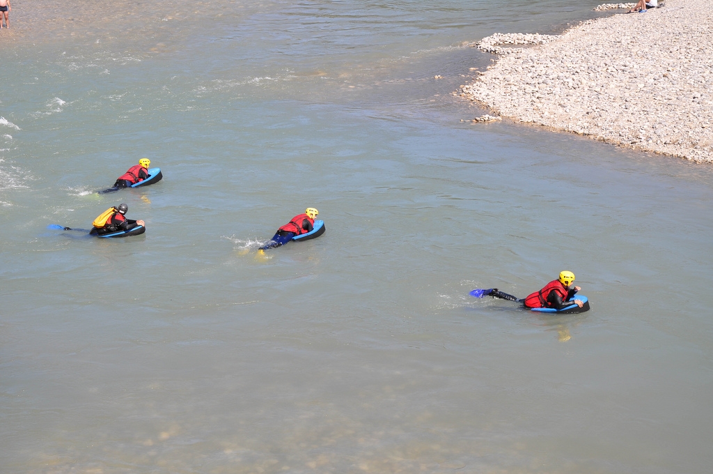 Riverboarding on Verdon River