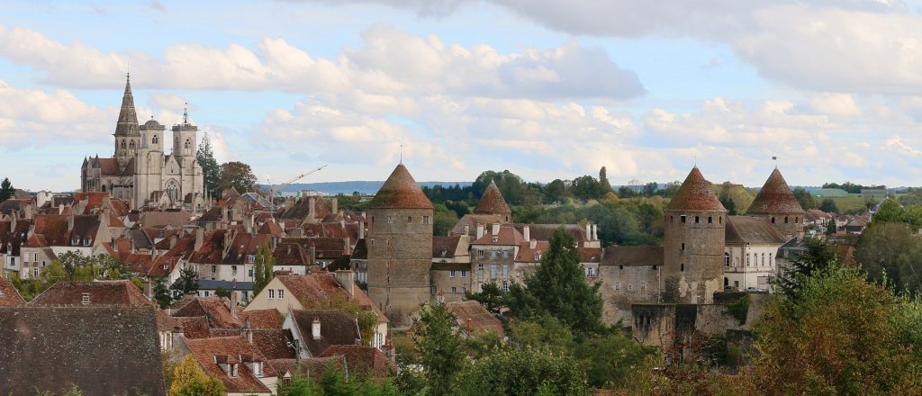 Semur en Auxois Burgundy Eastern France