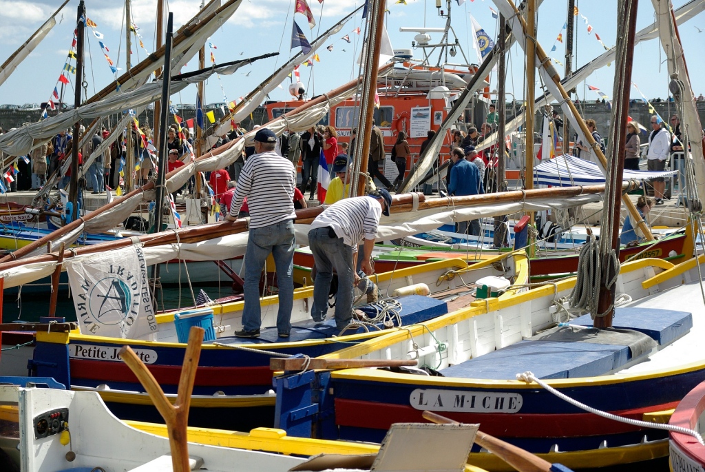 Boats in Sete harbour