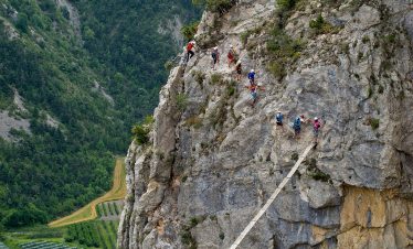 Great views on via ferrata