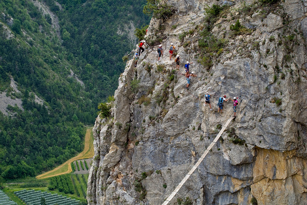 Great views on via ferrata