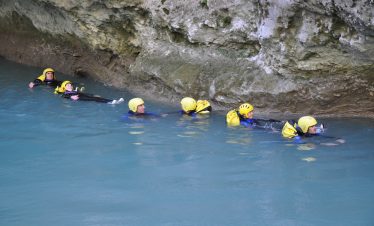 River fun in the Verdon Gorge