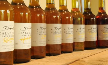 Calvados produced at Domaine Dupont