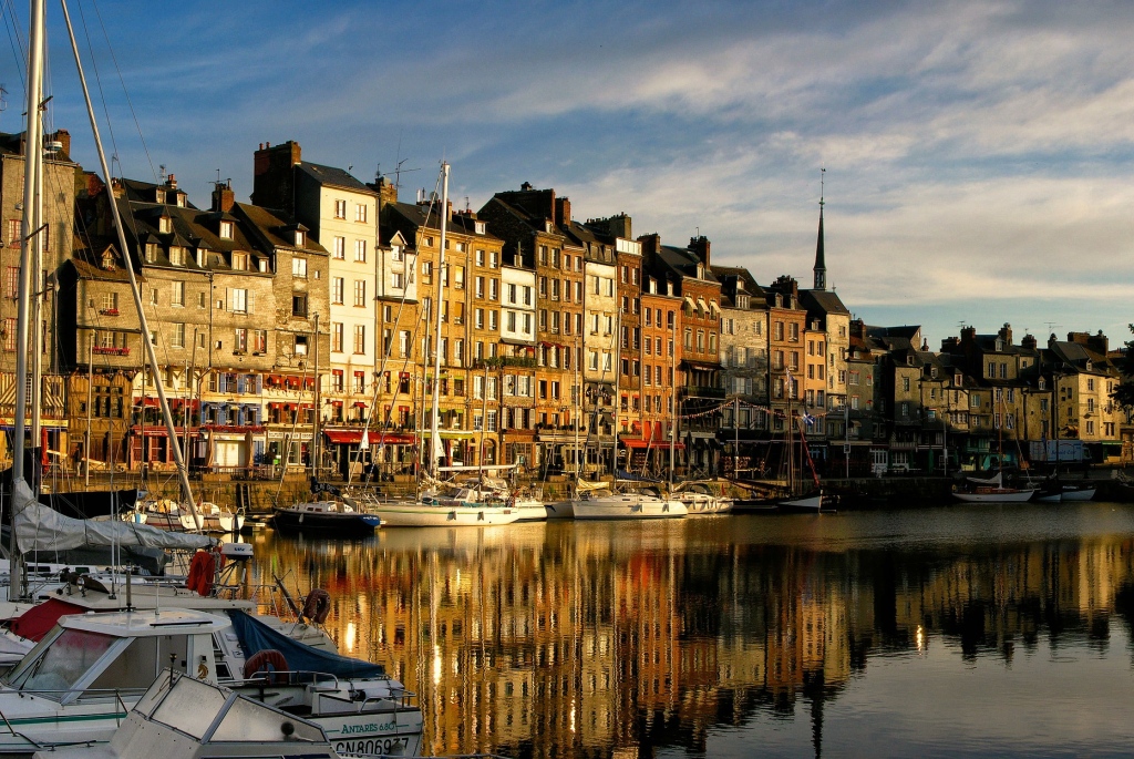 Honfleur in Normandy France