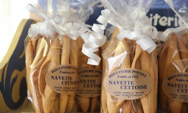 The navette biscuits from Languedoc