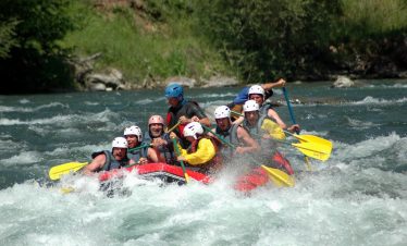 River rafting in the Pyrenees