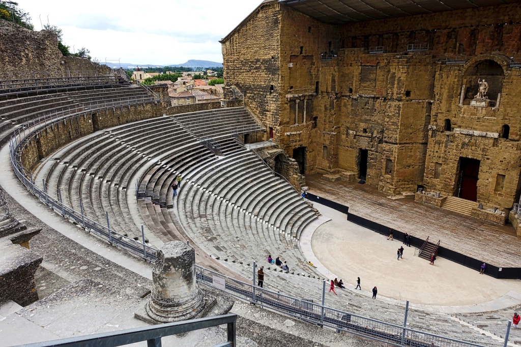 The Roman arena in Orange