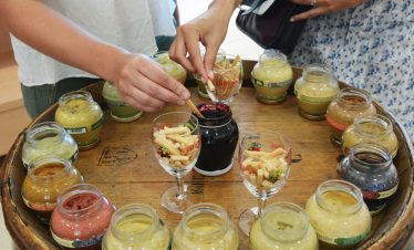 Tasting at the Cassisium in Burgundy