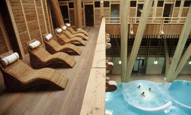 The Aquensis spa facility in Bagneres de Bigorre