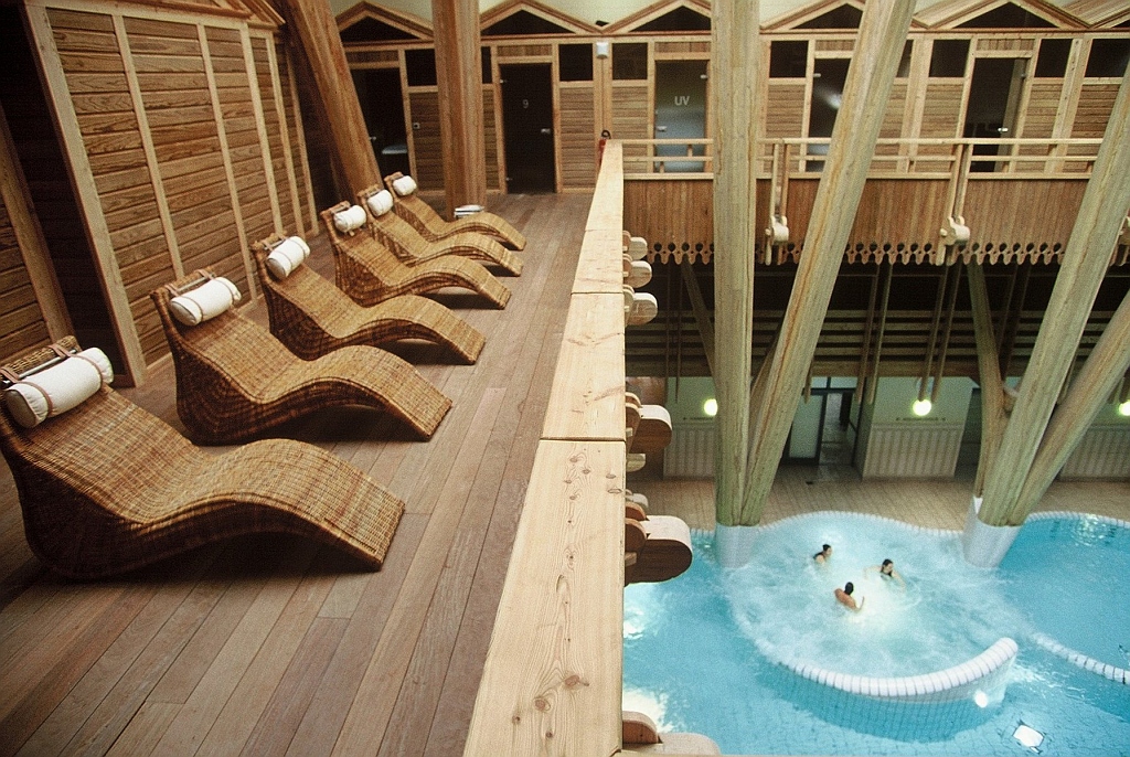 The Aquensis spa facility in Bagneres de Bigorre