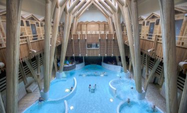 The swimming pool at Aquensis