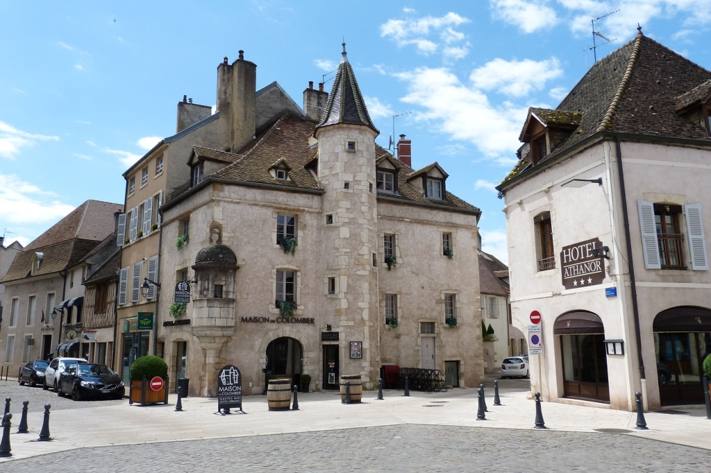 Medieval town of Beaune in Burgundy