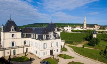 Chateau spa hotel in Meursault Burgundy